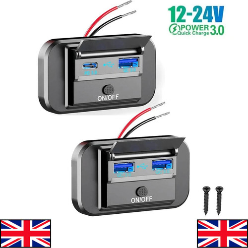 12v dual usb - 12v,