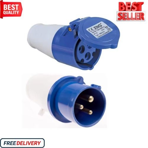 240v 16a caravan - hook, up