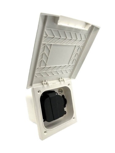 White 230v 12v - white, aerial