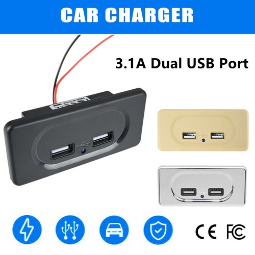 12v dual usb - 12v, fast