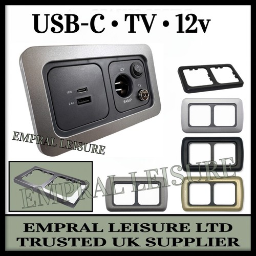 Campervan aerial socket 12v - tv,