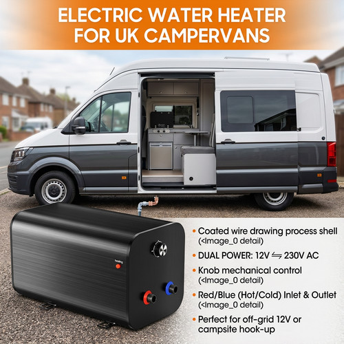 15l 30l campervan water heater - campervan,