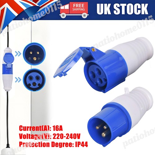 16a male plug - 16a,