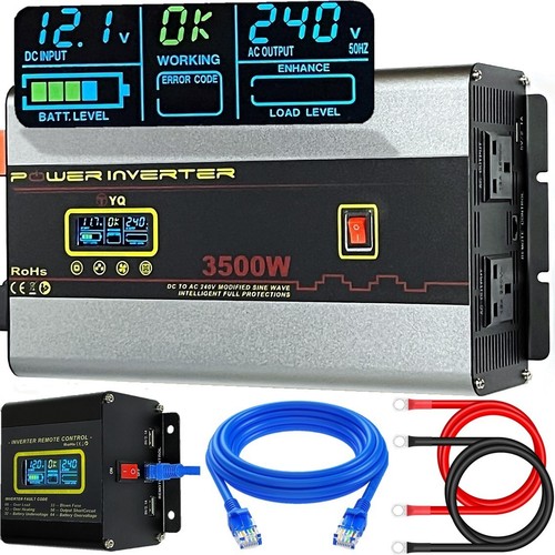 Power inverter 12v 240v - yq,