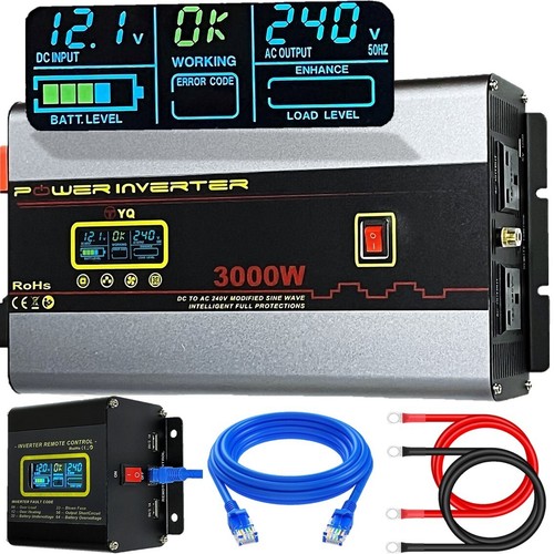 Power inverter 12v - power, to