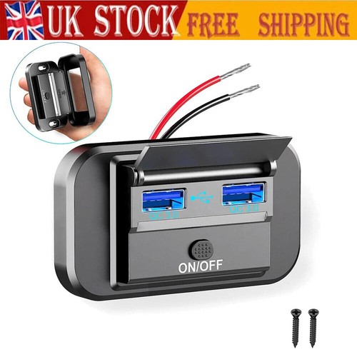 12v dual usb - fast, charger