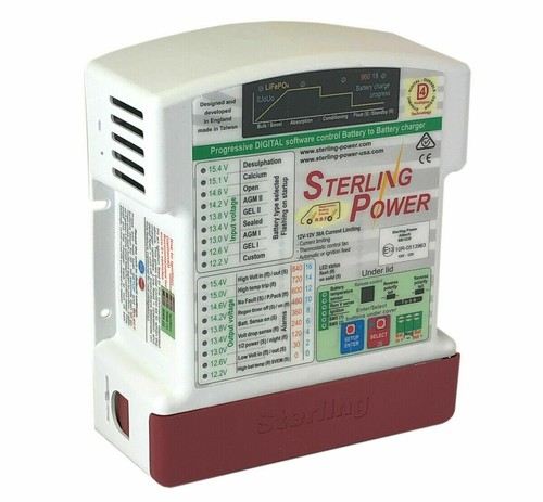 Sterling power pro - battery, to