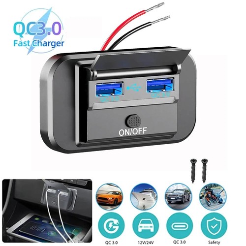 12v dual usb - fast, charger