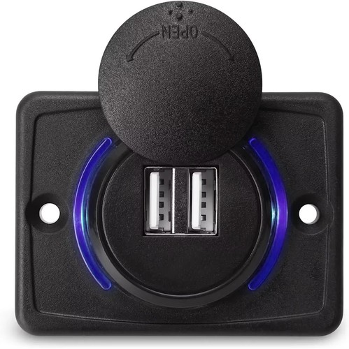 12v dual usb - 12v, fast